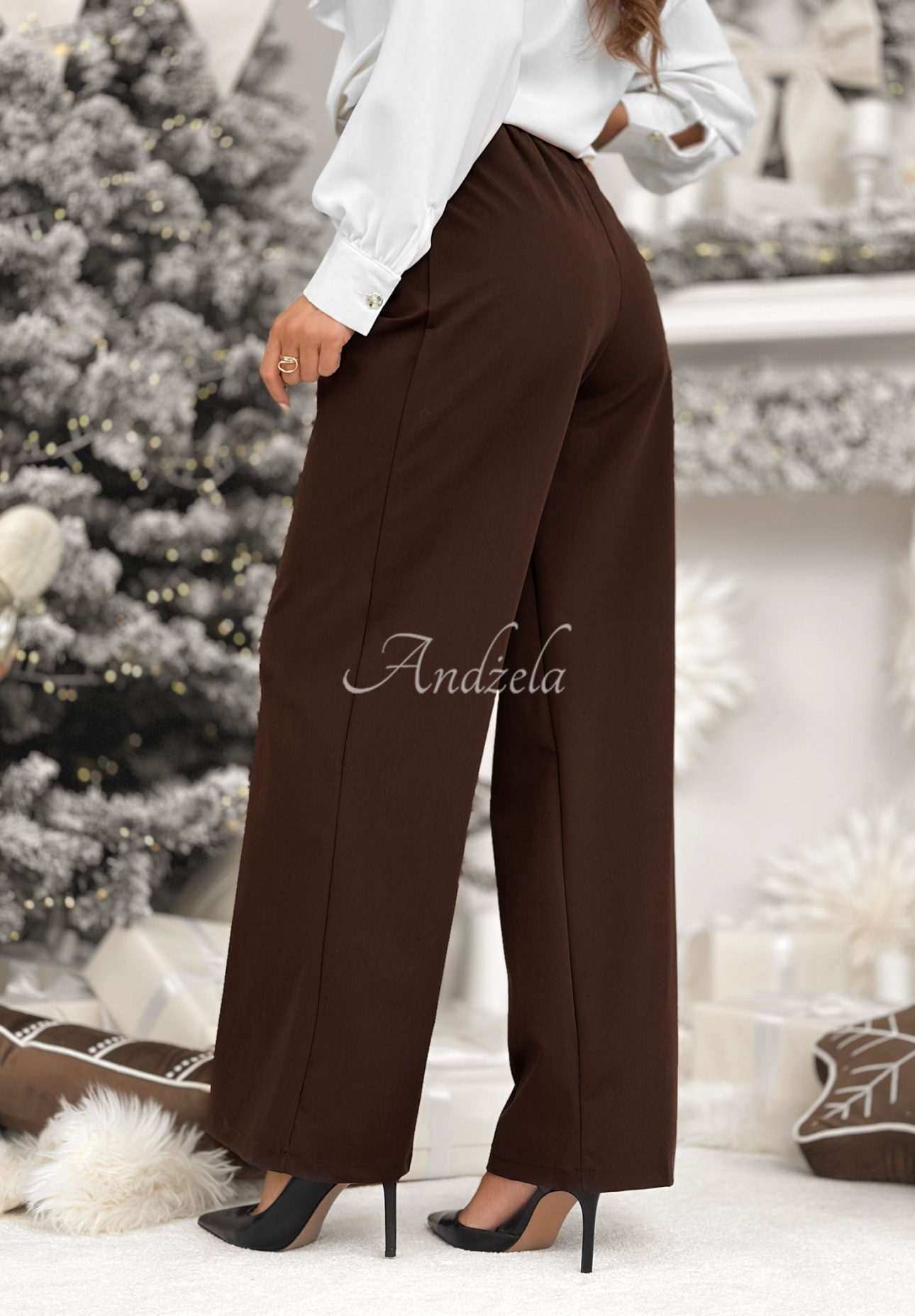 Pantaloni eleganți wide leg After You Left