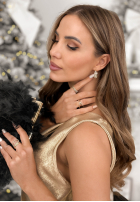 Cercei z perłami i cyrkoniami Shinest aurie