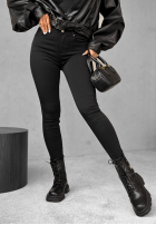 Pantaloni din denim skinny More Specific negre