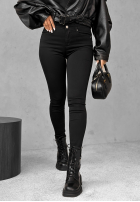 Pantaloni din denim skinny More Specific negre