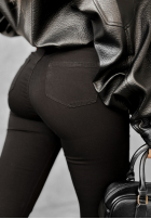 Pantaloni din denim skinny More Specific negre