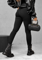 Pantaloni din denim skinny More Specific negre