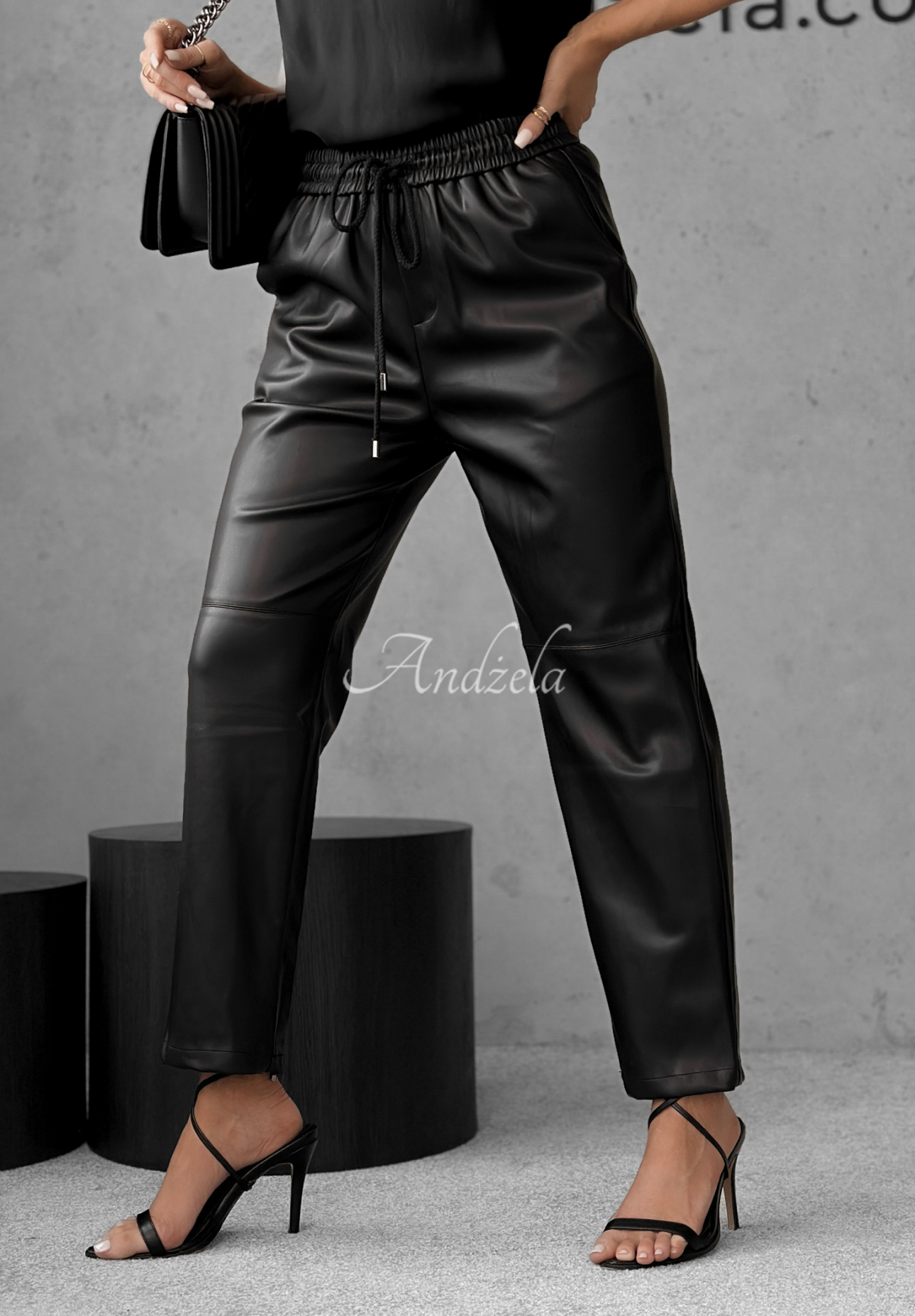 Pantaloni din piele Choosing Myself