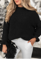 Pulover Feels Like Heaven negru