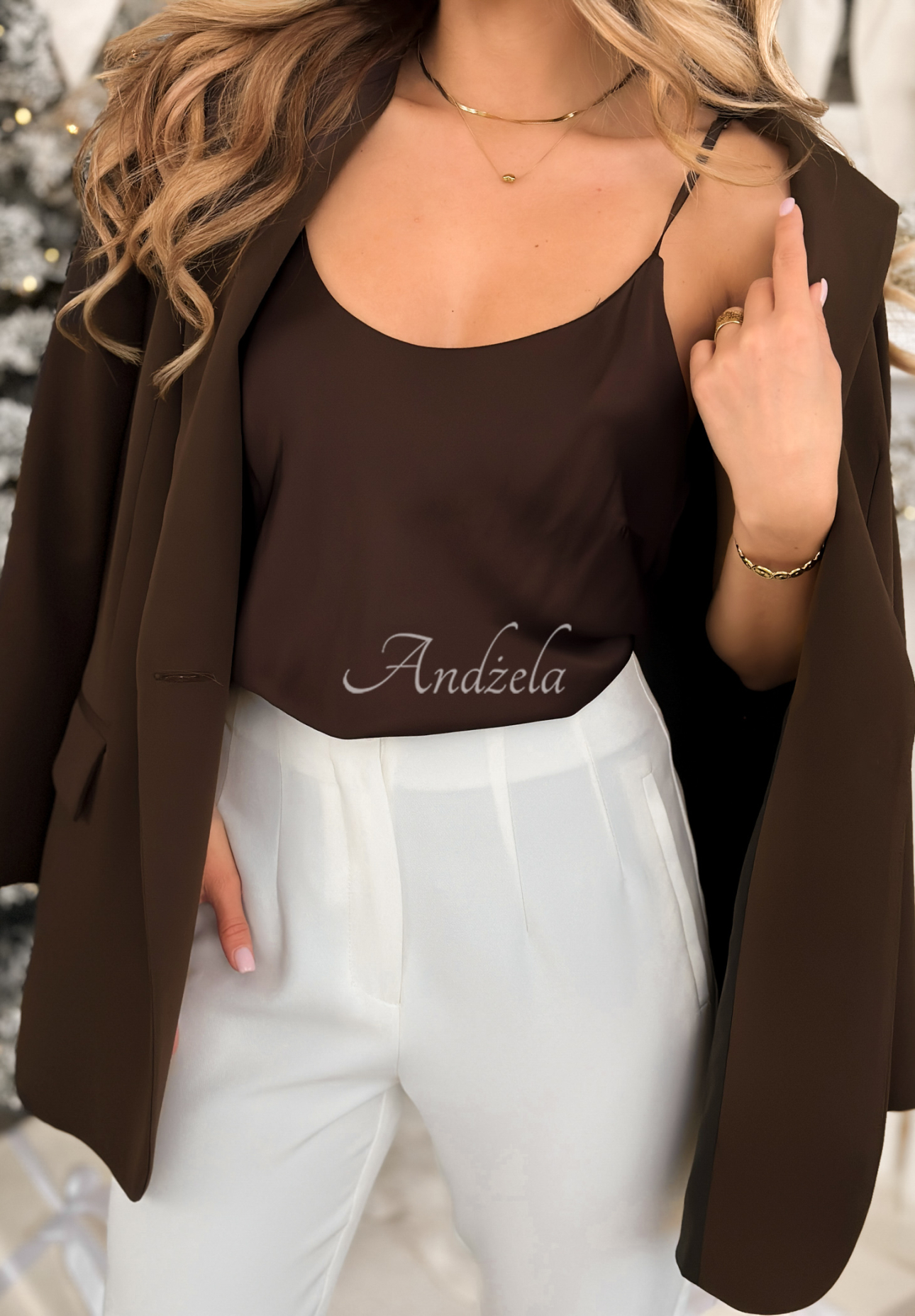 Top din viscoză cu dantelă Always Wanted