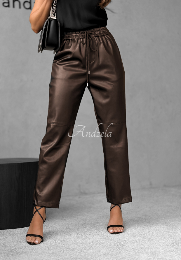 Pantaloni din piele Choosing Myself