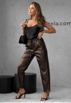 Pantaloni din piele Choosing Myself