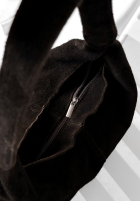 Zamszowa Geantă In The Shade ciocolatie