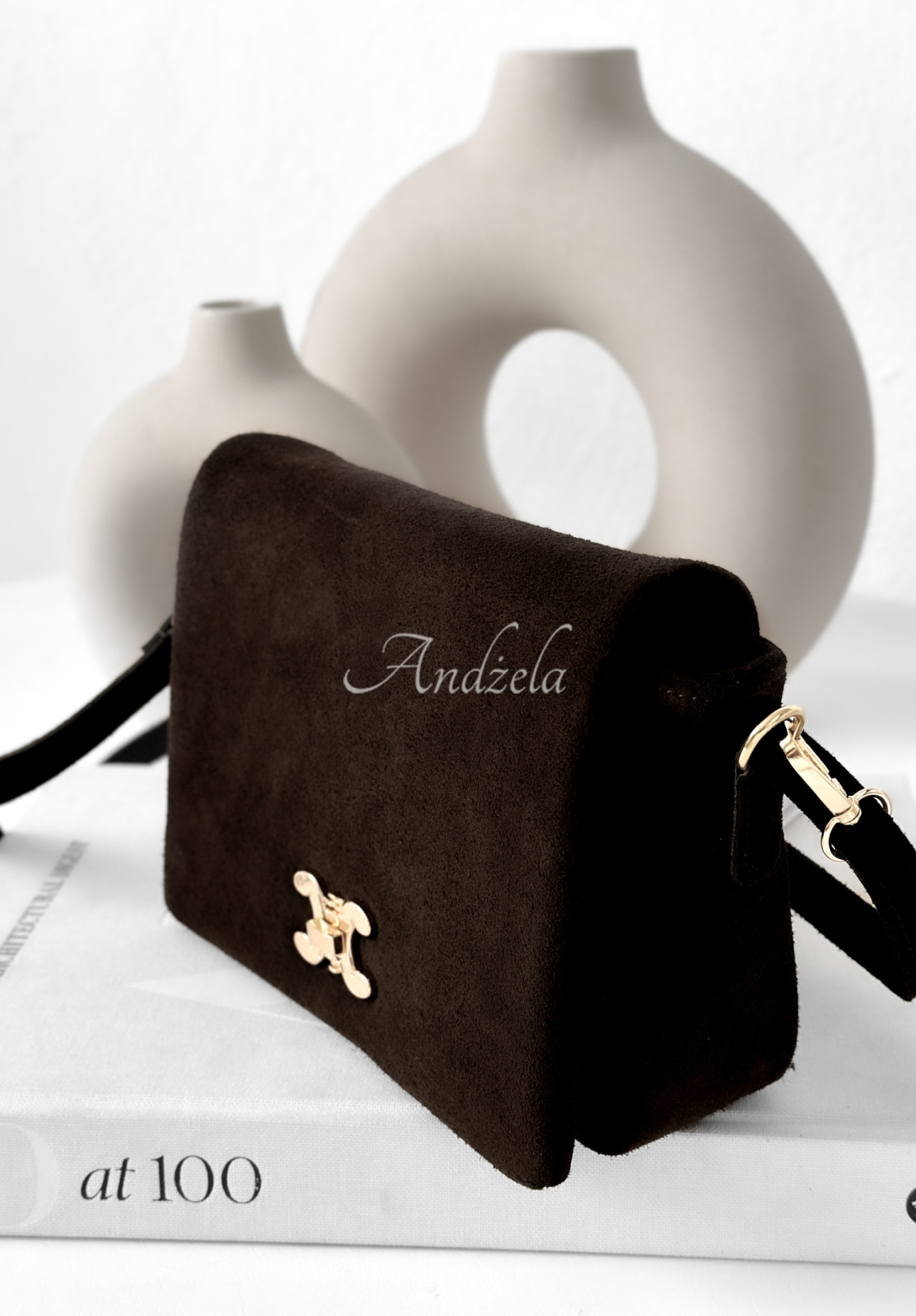 Geantă din piele întoarsă In My Closet