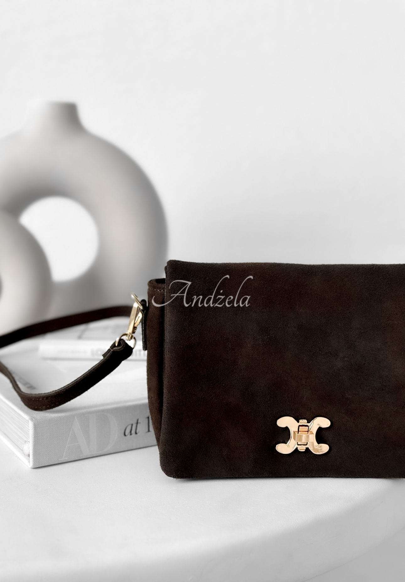 Geantă din piele întoarsă In My Closet