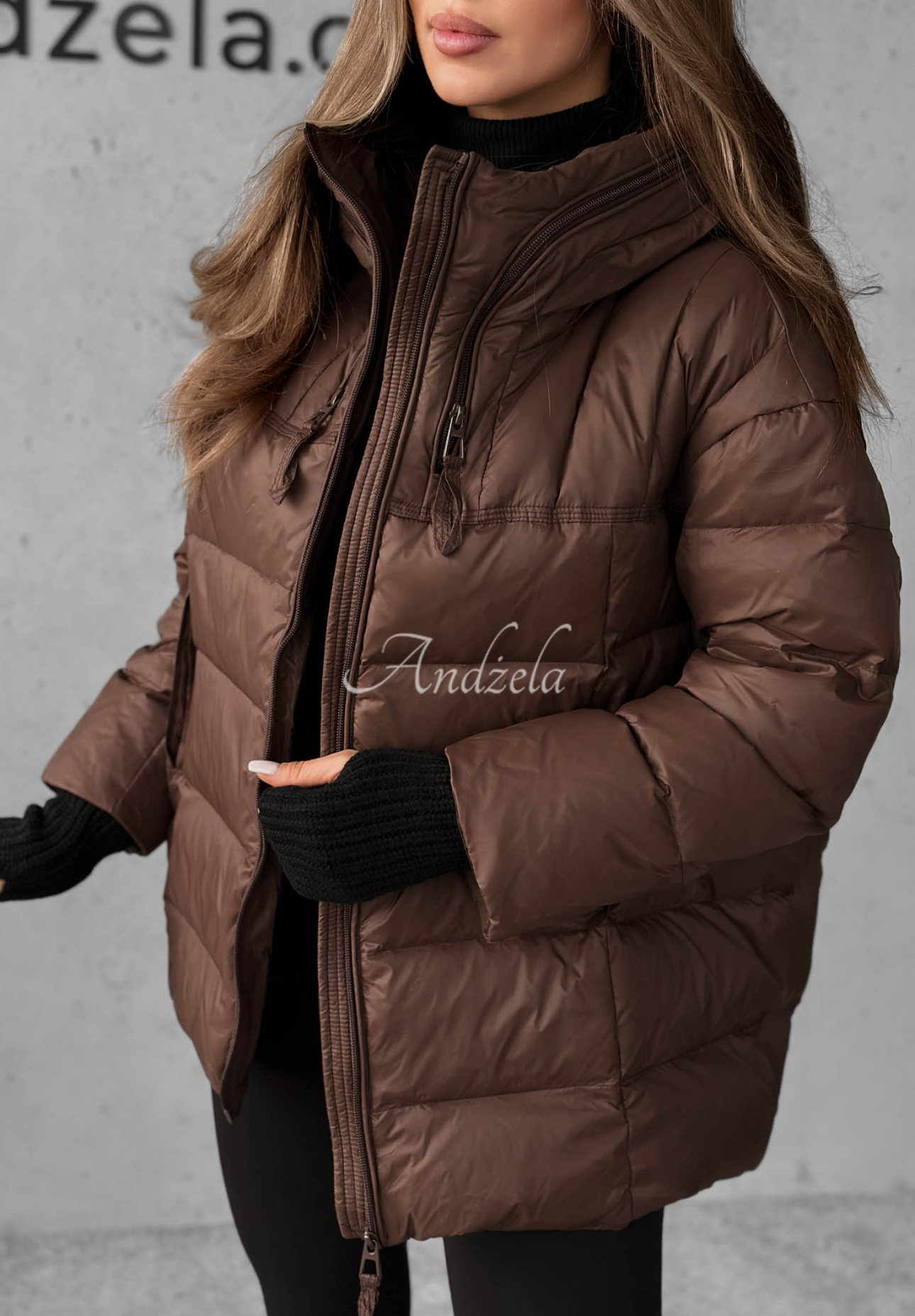 Geacă de puf cu glugă New In Town