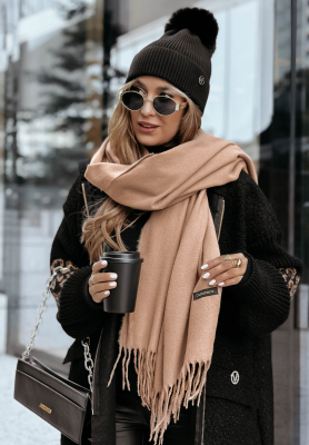 Eșarfă Closer To Heaven cu franjuri