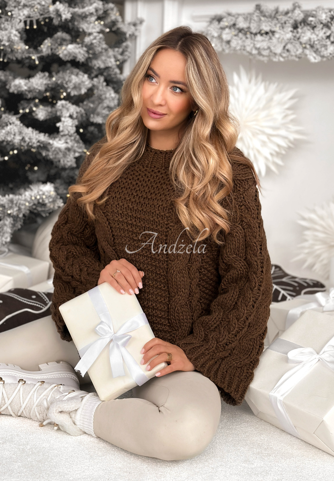 Pulover tricotat oversize din lână Days Are Short