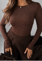 Body z kryształkami Galaxy Glamour ciocolatii