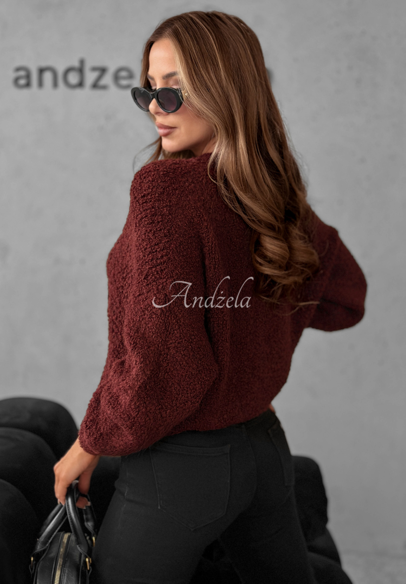 Pulover cu mohair și lână Cuddly Companion