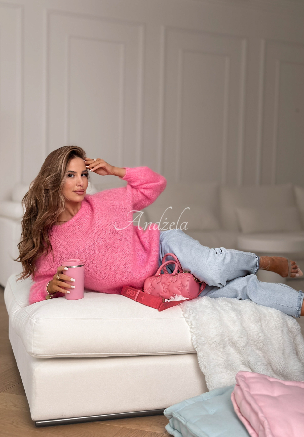 Pulover din mohair Warm Hug