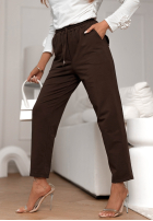 Compleu Tricou i Pantaloni dresowe LA California Star biało-ciocolatiu