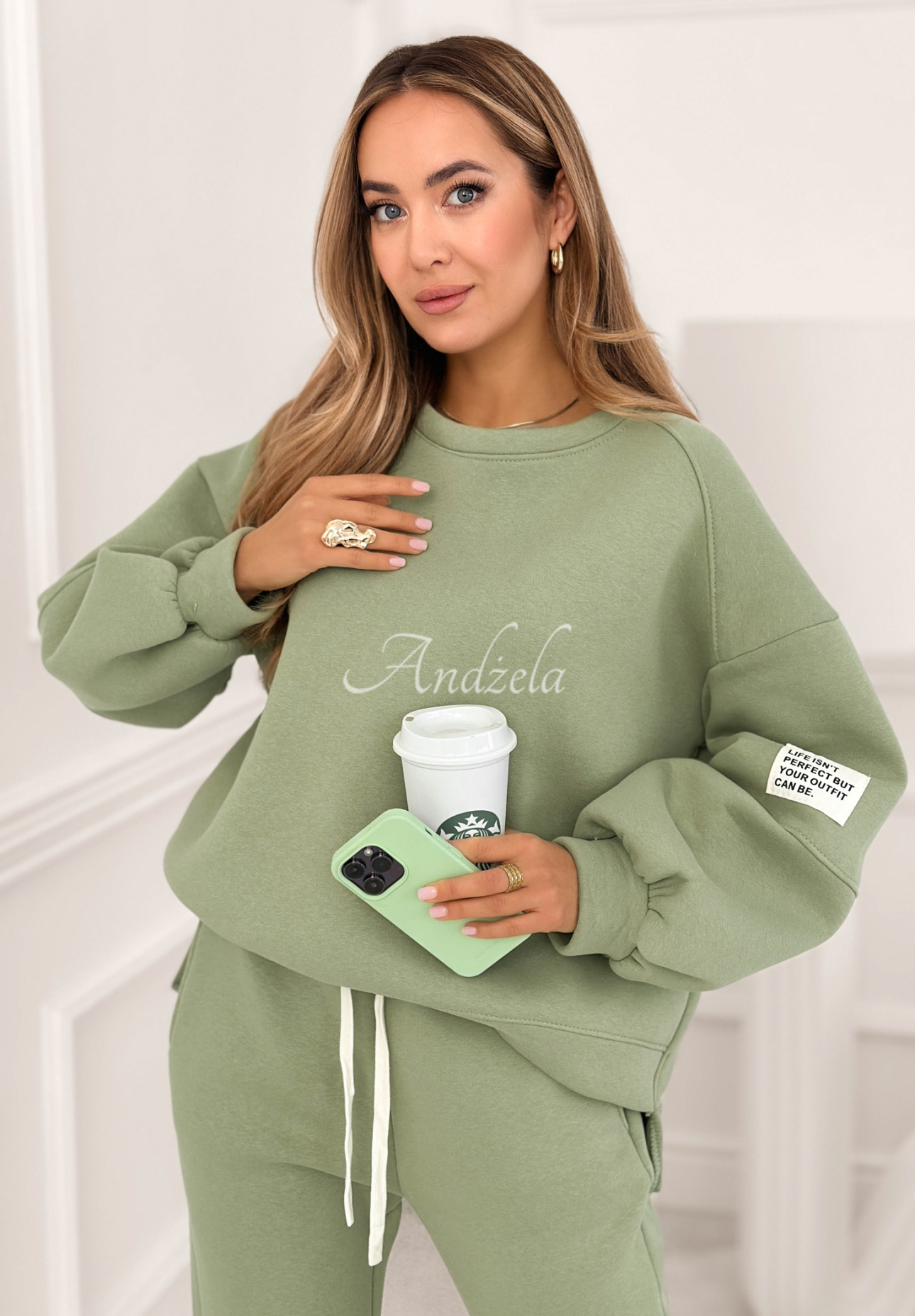 Set de trening din bumbac Fits Me Perfectly