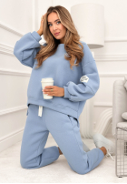 Compleu de trening Fits Me Perfectly albastru azuriu