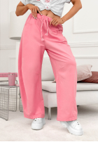 Pantaloni dresowe wide leg The Game Changed roz