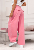 Pantaloni dresowe wide leg The Game Changed roz