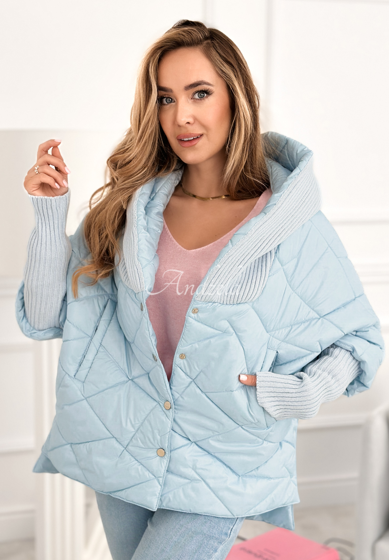 Geacă oversize cu glugă Sancha