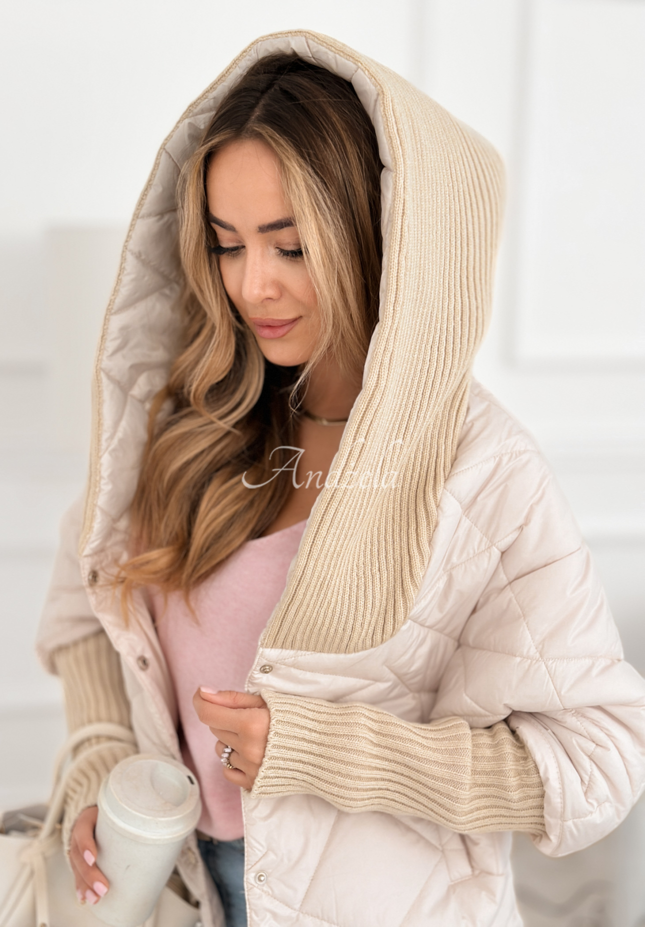 Geacă oversize cu glugă Sancha