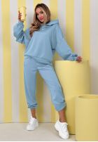 Compleu de trening Remember About You albastru azuriu