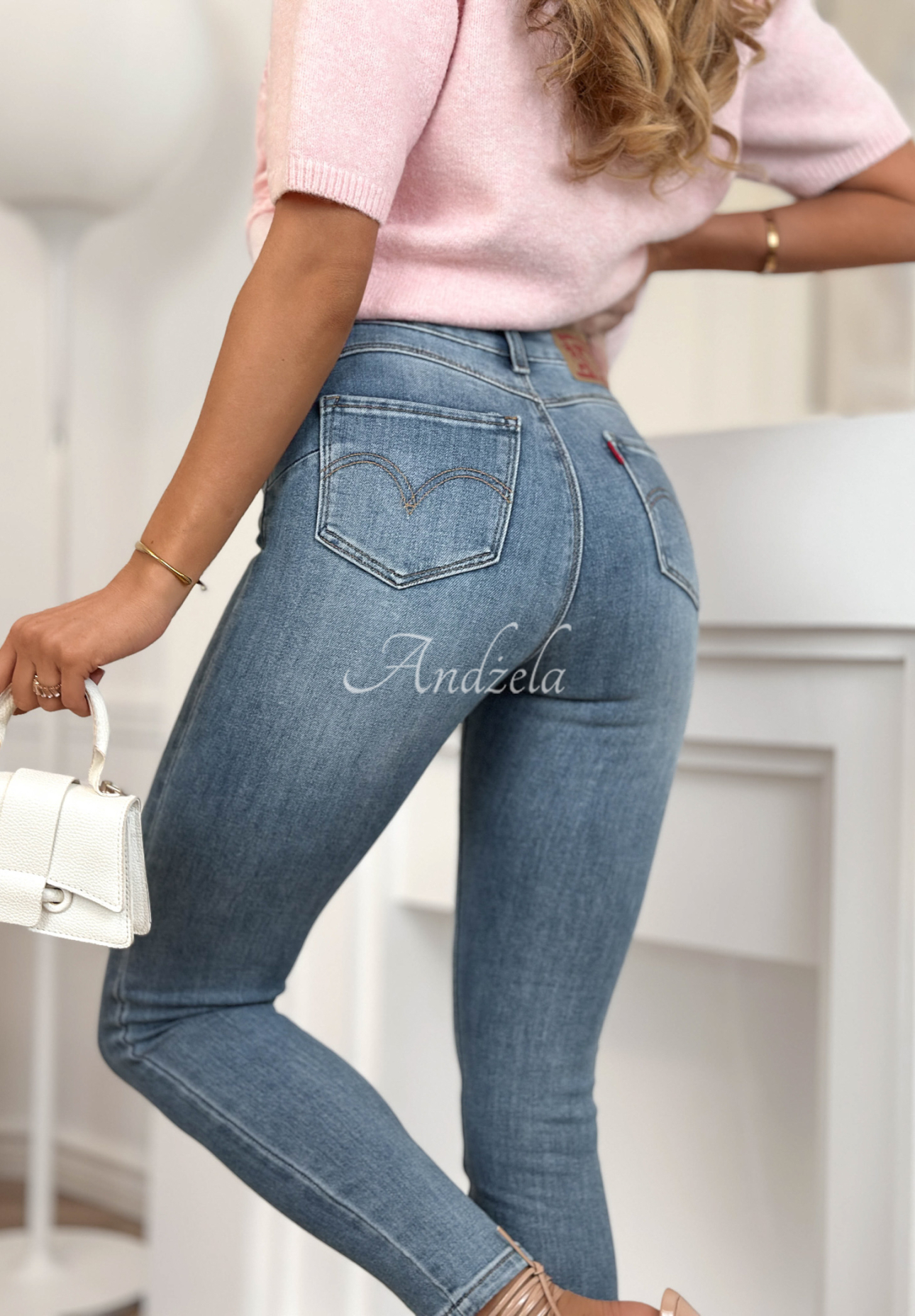 Blugi skinny Stay For Me