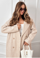 Długi Palton  Springtime Success gri