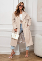 Długi Palton  Springtime Success gri