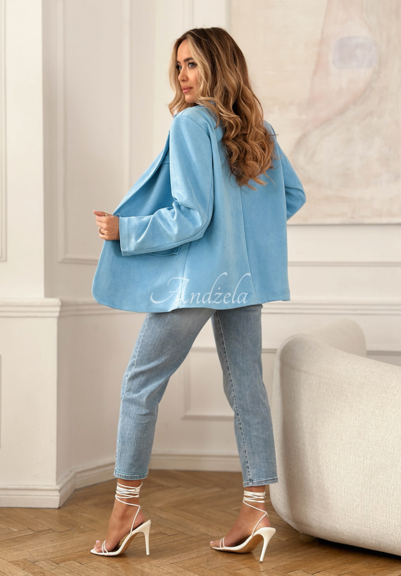 Sacou din piele întoarsă Good Balance