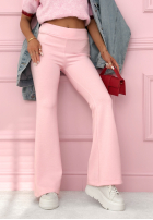 Colanți dzwony New Season Baddie roz pudră