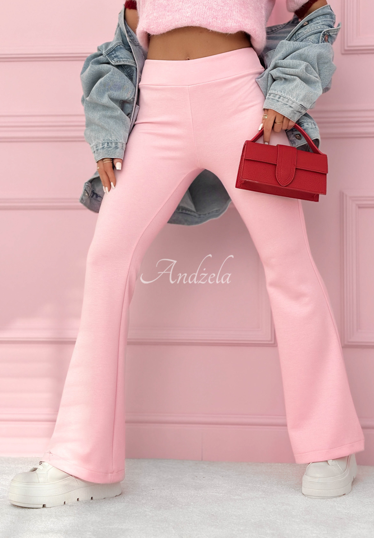 Colanți evazați cu viscoză New Season Baddie