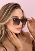 Ochelari przeciwsłoneczne Summer Mood złoto-negre