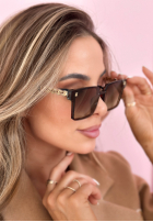 Ochelari przeciwsłoneczne Summer Mood złoto-negre
