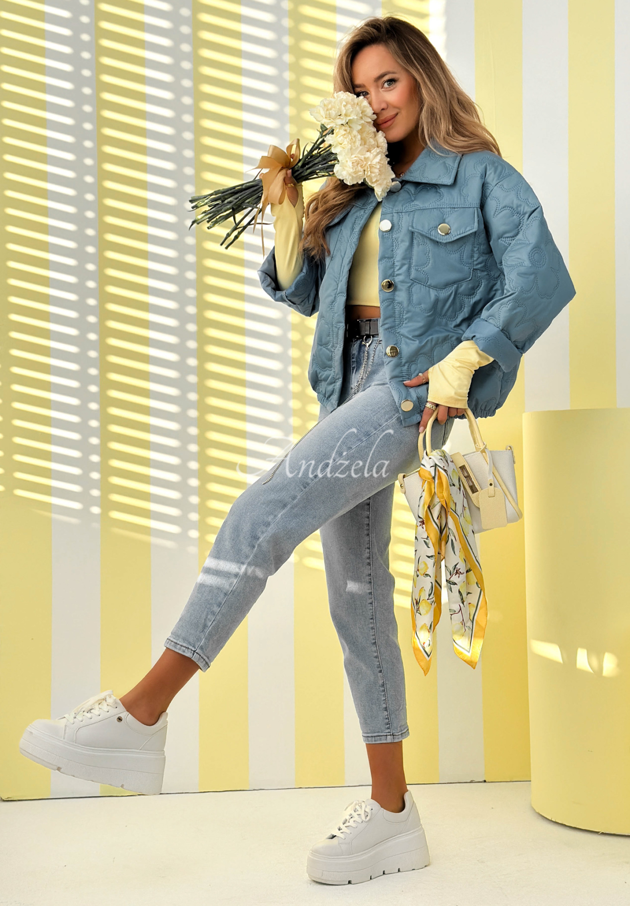 Geacă scurtă matlasată Spring Sings