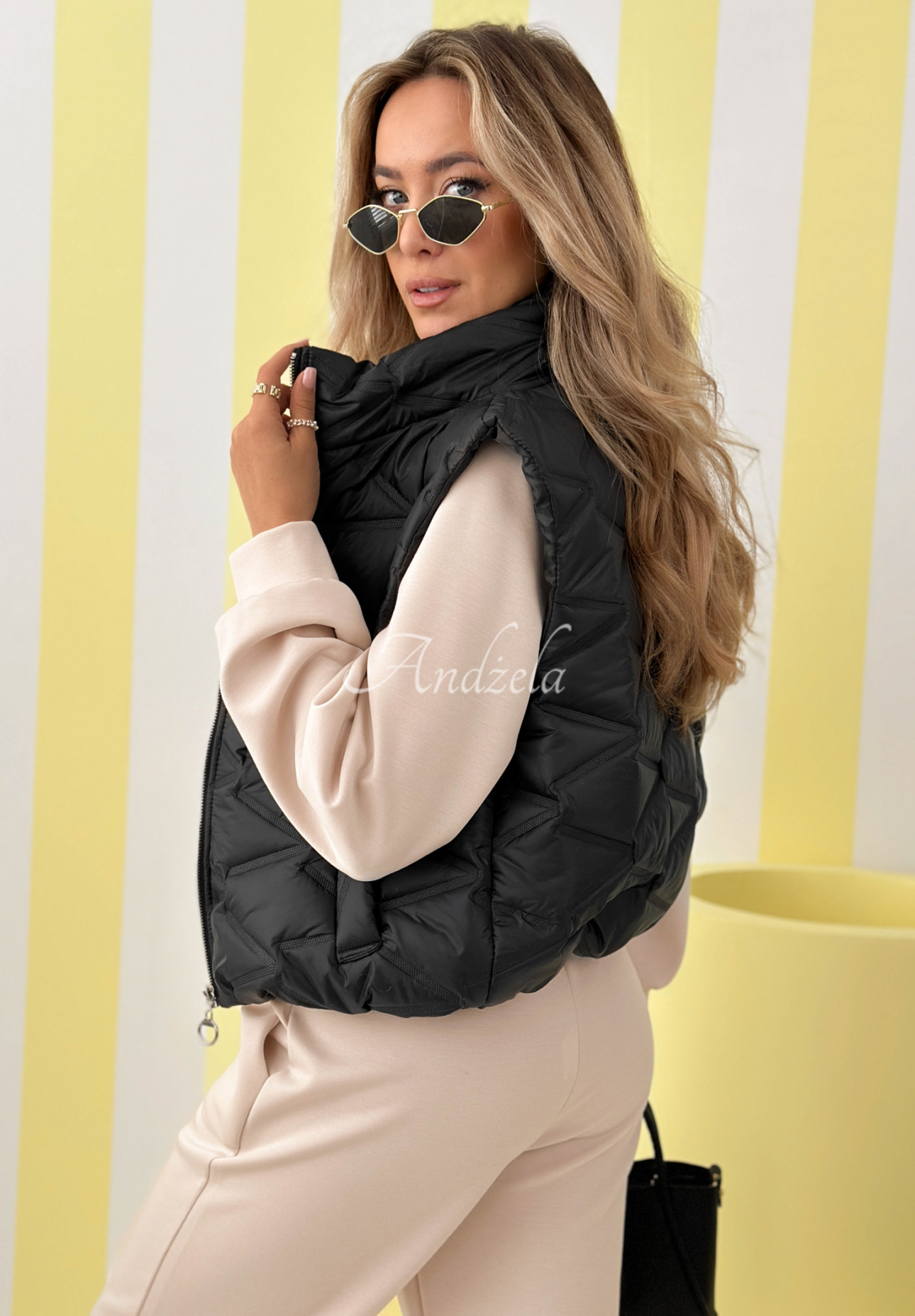 Vestă scurtă matlasată Spring Cloud