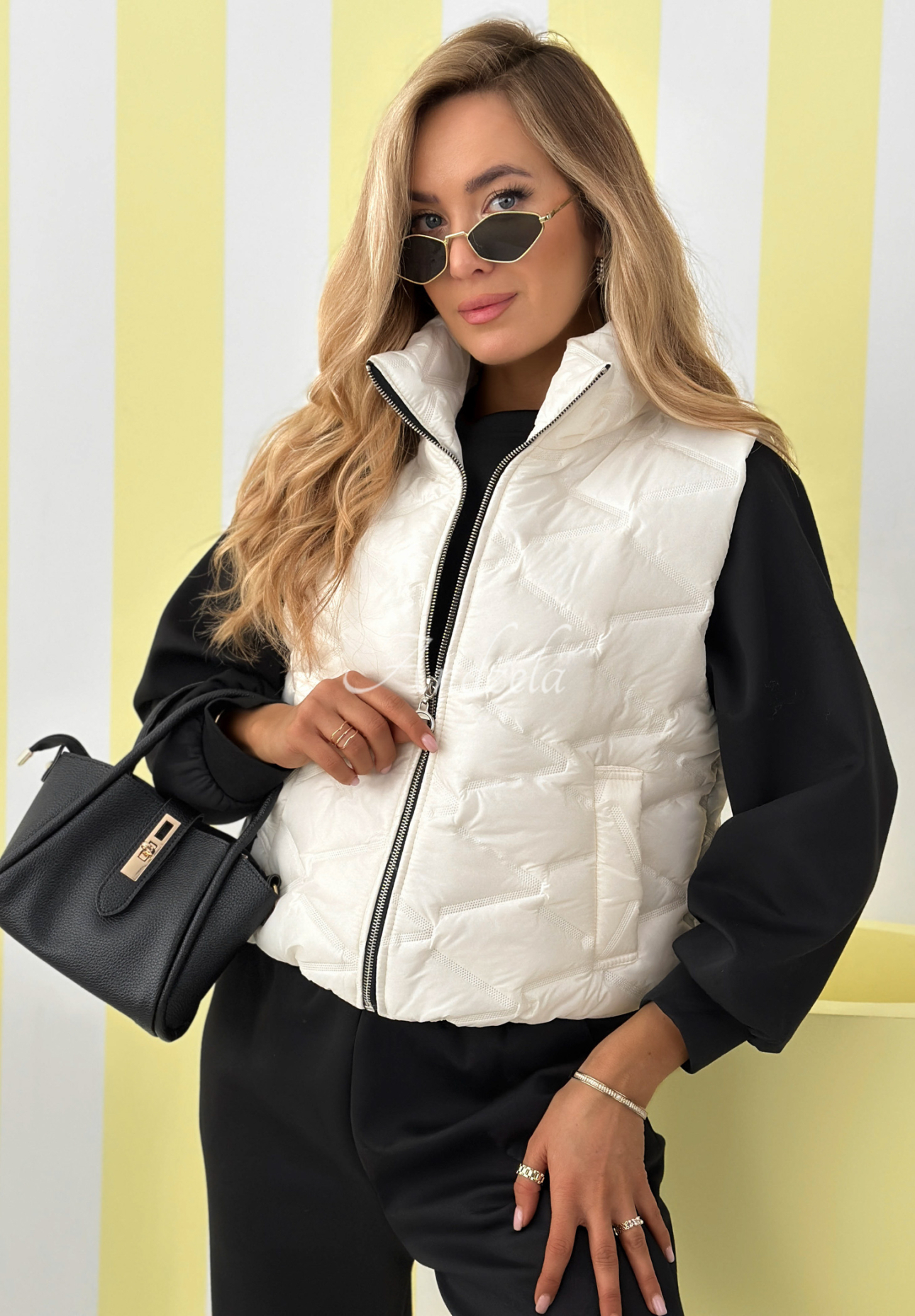 Vestă scurtă matlasată Spring Cloud