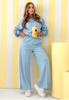 Compleu de trening Full Of Motivation albastru azuriu