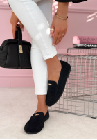 zamszowe mokasyny Smile Of Light negre