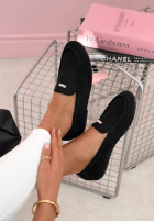 zamszowe mokasyny Smile Of Light negre