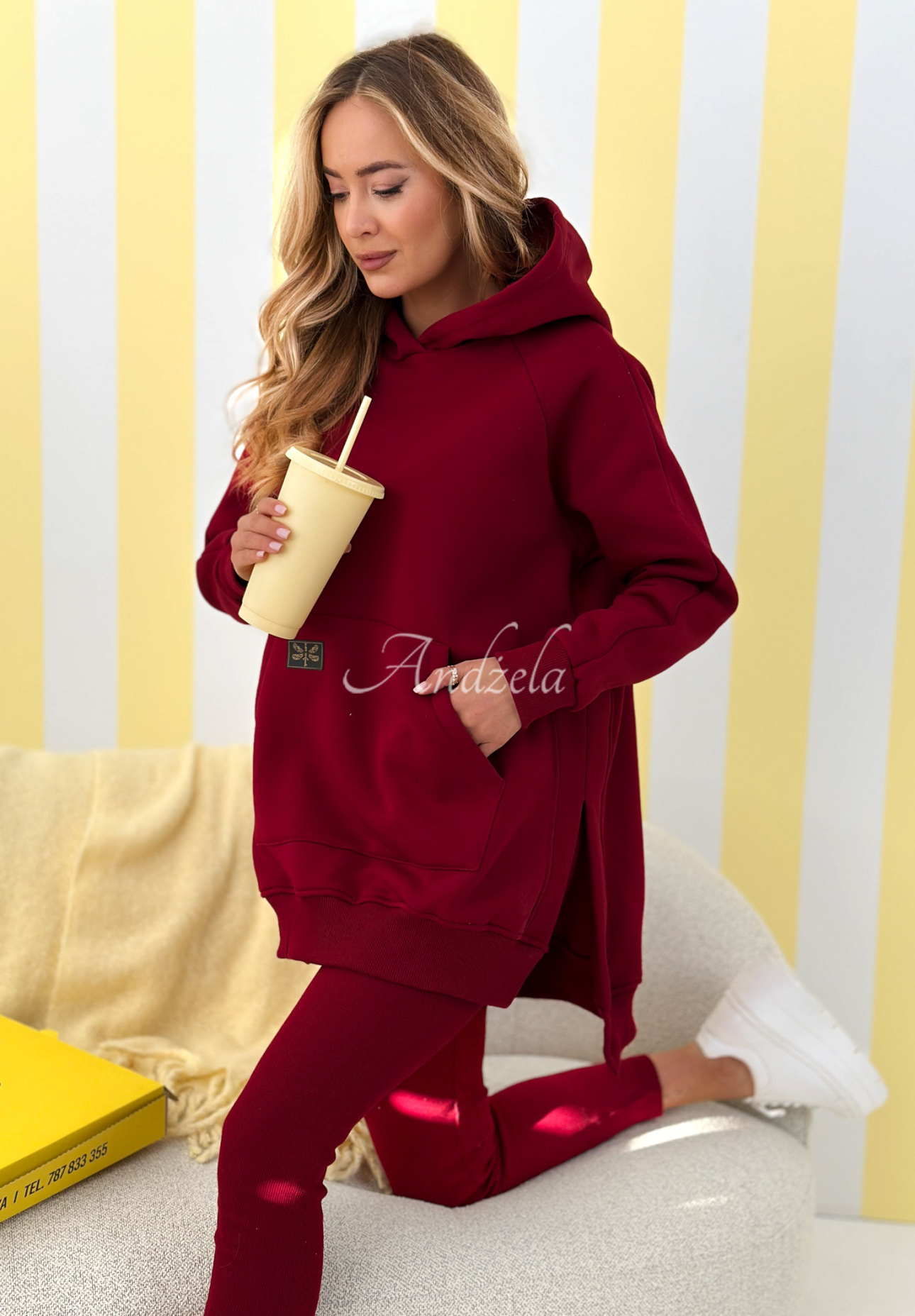 Hanorac Siempre cu buzunare și glugă