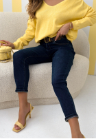 Pantaloni din denim skinny Strive For More bluemarin