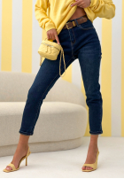 Pantaloni din denim skinny Strive For More bluemarin