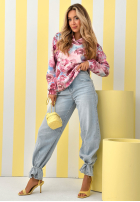 Kwiecista Hanorac z kapturem Freshly Cut Flowers roz