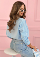 Bluză longsleeve z serduszkami Close To Heart albă