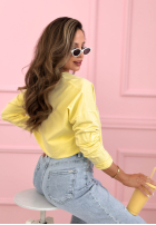 Bluză longsleeve z serduszkami Close To Heart albă