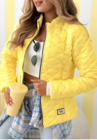 Scurtă pikowana Geacă Soft Wind roz pudră