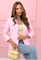 Sacou oversize Best Version roz pudră